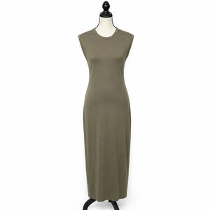 crosshatch linen eastend dress Crosshatch Linen Eastend Dress Flaxseed Buckmason beige